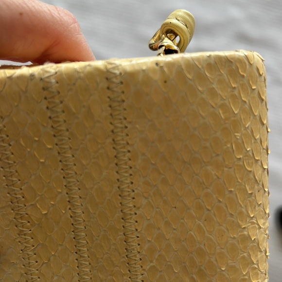 Vintage Clemente Snakeskin Handbag - Picture 8 of 10